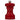 Cole & Mason Hoxton Red Gloss Pepper Mill Beech wood - 104mm