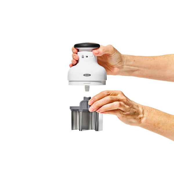 Oxo Chopper – Stainless Steel / White - 2
