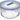 Glasslock Round Tempered Glass Food Container 115mm X 57mm - 400ml