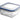 Glasslock Tempered Glass Square Food Container - 850ml