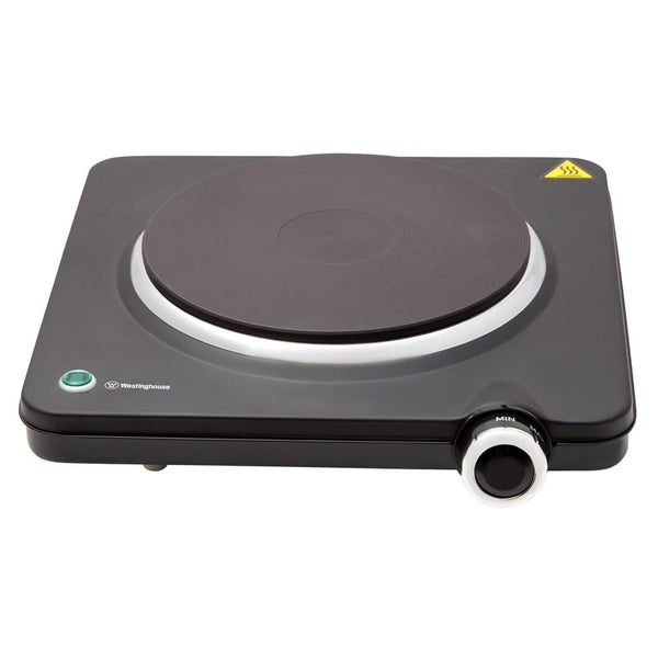 Westinghouse Black Single Hotplate - 1500W - 1