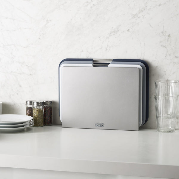 Joseph Joseph Nest Chopping/Cutting Board Set Large Grey - 2