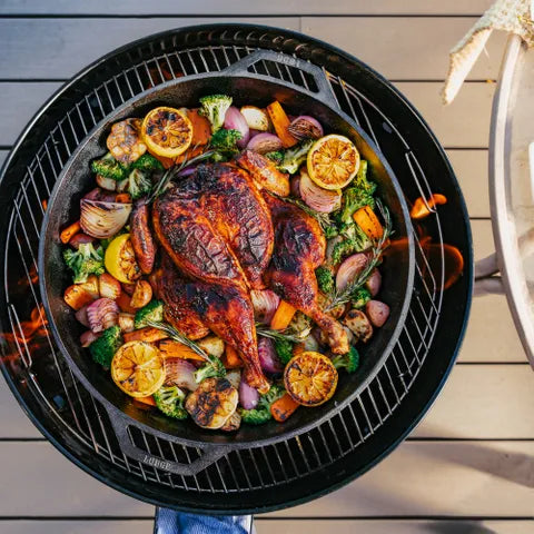 Lodge Cast Iron Skillet Pan Dual Handle – 43x7cm/5L - 1