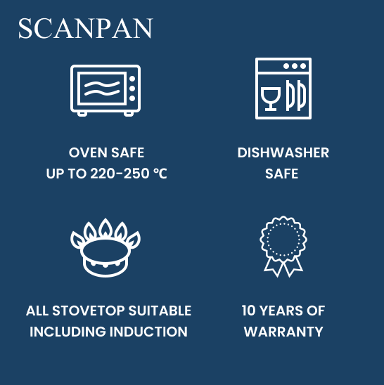 Scanpan Impact Stainless Steel Stockpot - 24cm/7.2L - 2