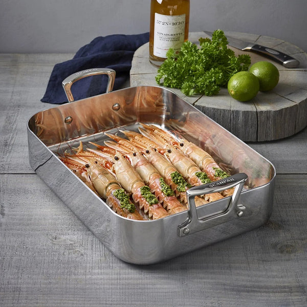 Scanpan STS 42 x 26cm Roasting Pan With Rack - 1