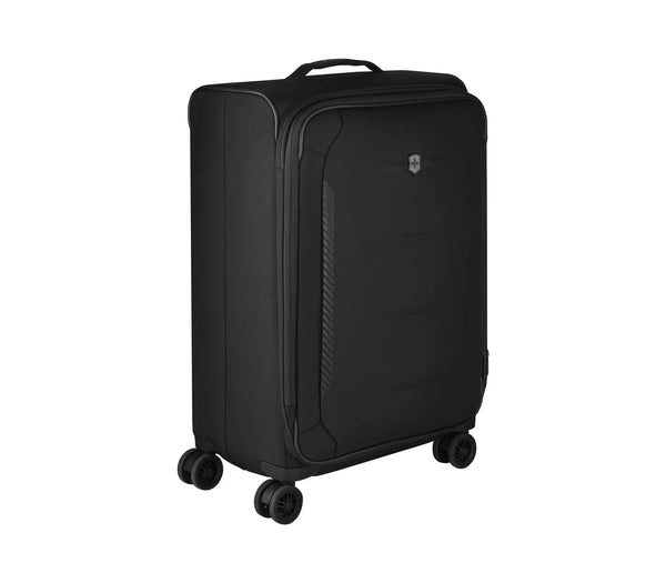 Victorinox Crosslight Medium Softside Case 4 wheel dual caster Black - 74L - 3