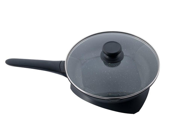 Westinghouse Electric Nonstick Skillet Tempered Glass Lid - 26cm - 2