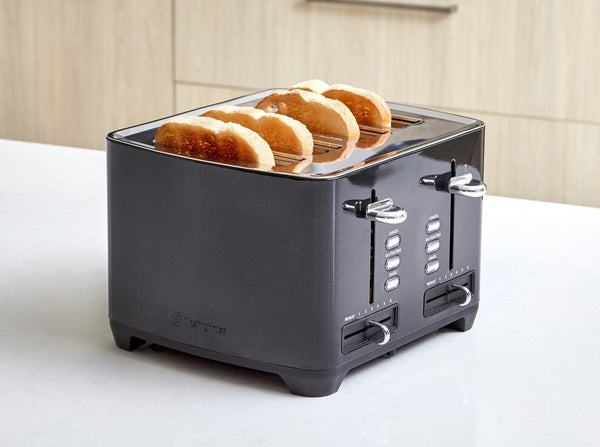 Westinghouse 4 Slice Stainless Steel Toaster Black - 1