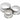 Wiltshire Stainless Steel Scone & Cookie Cutters Set 3
