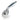 Zyliss Sharp Edge Pizza Cutter Stainless Steel White and Charcoal