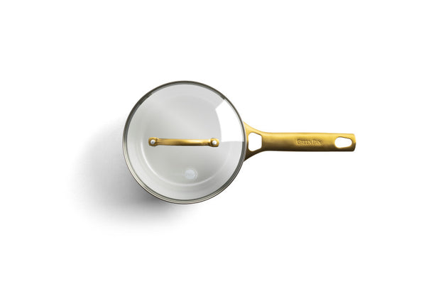 GreenPan Padova Navy Blue Covered Saucepan 18cm/2L - 1