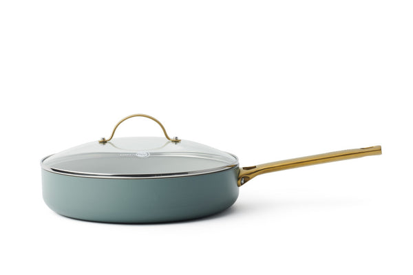 GreenPan Padova Smokey Blue Covered Sauté Pan 28cm/3.6L - 1