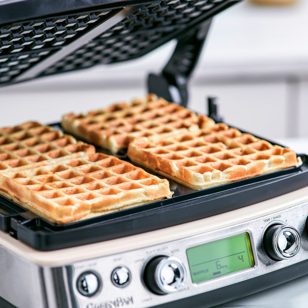 GreenPan Elite Contact Grill Accessories - PFAS Free Waffle plates - 2