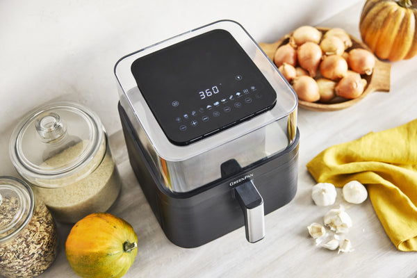 GreenPan Bistro Airfryer with See-Thru Lid 6.6L - 1