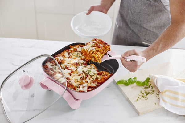 Greenlife Electric Skillet- Pink 4.7L - 3