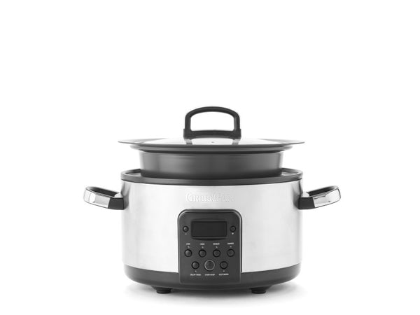 GreenPan Bistro Slow Cooker 3.7L PFAS Free - Stainless Steel - 2