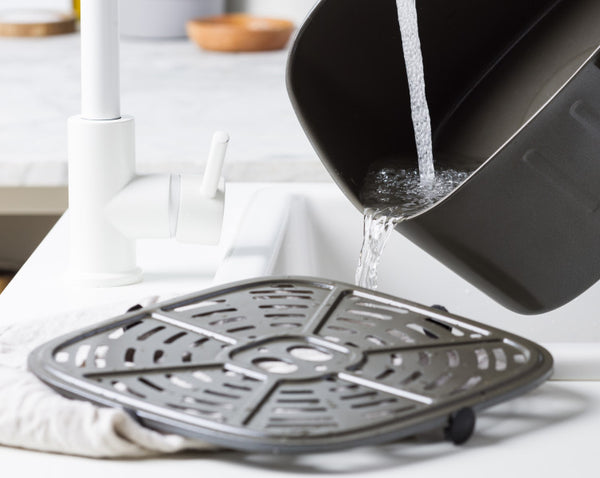 GreenPan Bistro Smokey Blue & Green Airfryer Crisping Tray - 1