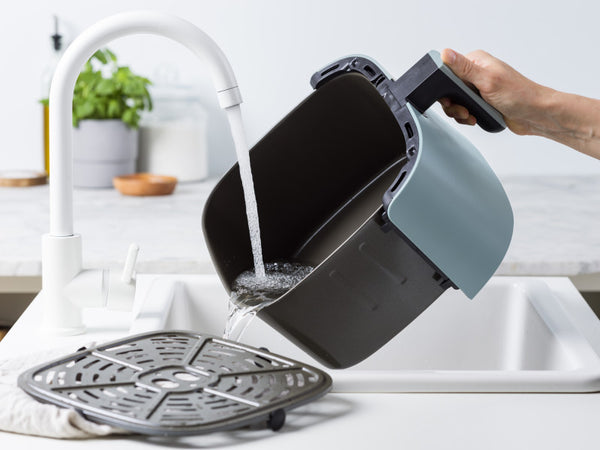 GreenPan Bistro Smokey Blue Airfryer Basket - 1