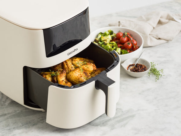GreenPan Bistro XXL PFAS Free Coloured Air fryer Taupe - 7.2L - 3