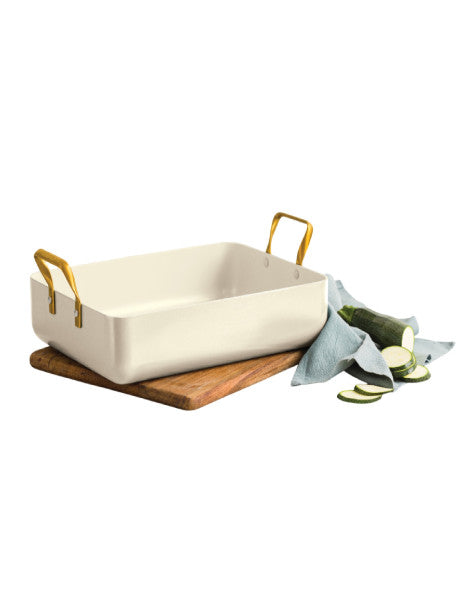 GreenPan Padova Cream PFAS Free Roasting Pan - 1