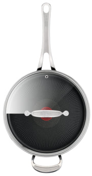 Jamie Oliver Tefal Cook’s Classics Non-stick Hard Anodised Sautepan - 26cm/4.1L + Lid - 2