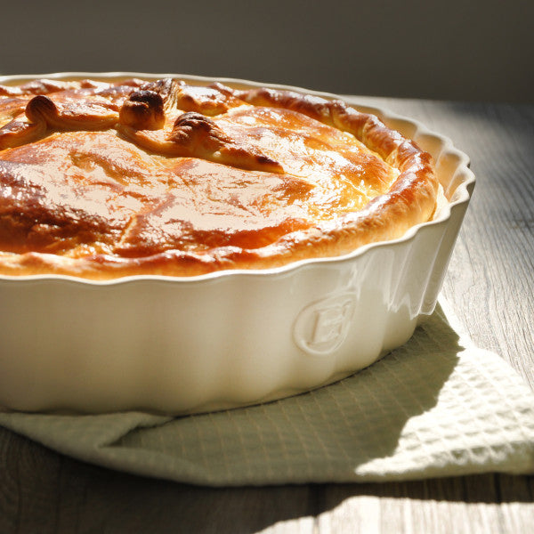 Emile Henry Deep Flan Dish 24 cm - Clay - 1