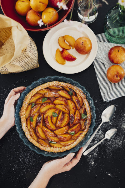 Emile Henry Deep Flan Dish 24 cm - Flour - 3