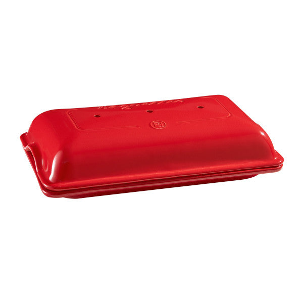 Emile Henry Baguette Bread Baker - Burgundy - 2