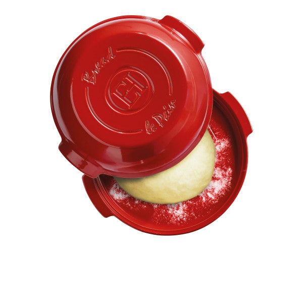 Emile Henry Round Bread Baker - Burgundy - 2