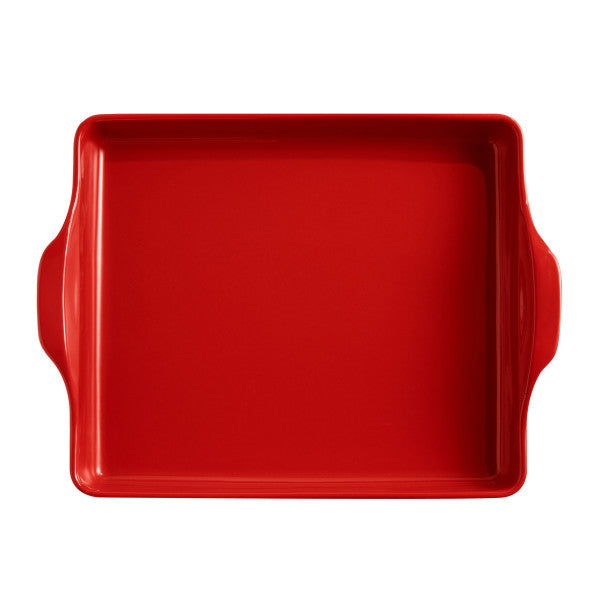 Emile Henry Focaccia Bread Baker - Burgundy - 1
