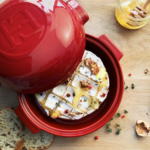 Emile Henry Cheese Baker - Burgundy - 3