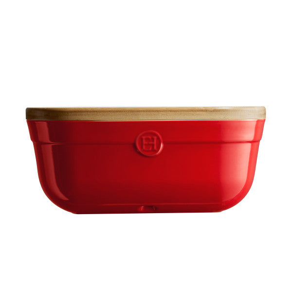 Emile Henry Bread Box - Burgundy - 2