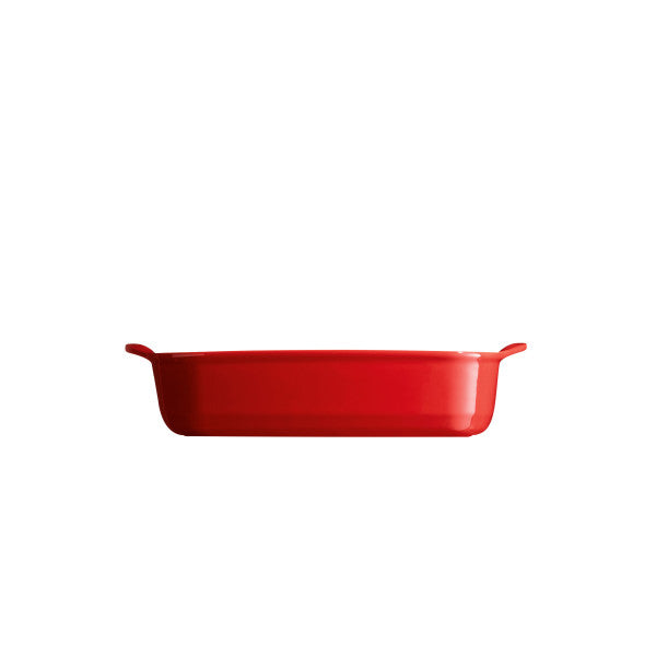 Emile Henry Small Rectangular Oven Dish - Burgundy - 1