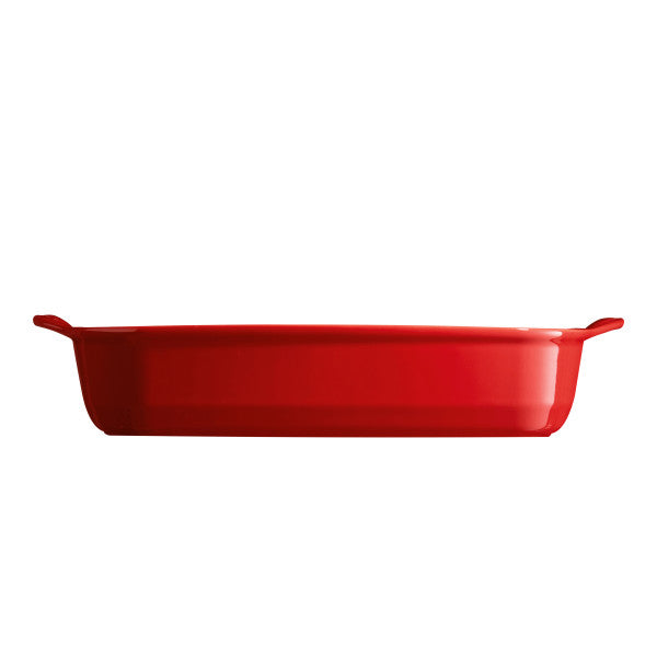 Emile Henry Large Rectangular Oven Dish - Burgundy - 1