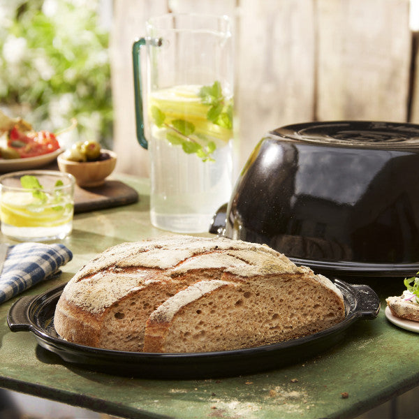 Emile Henry Round Bread Baker - Charcoal - 3