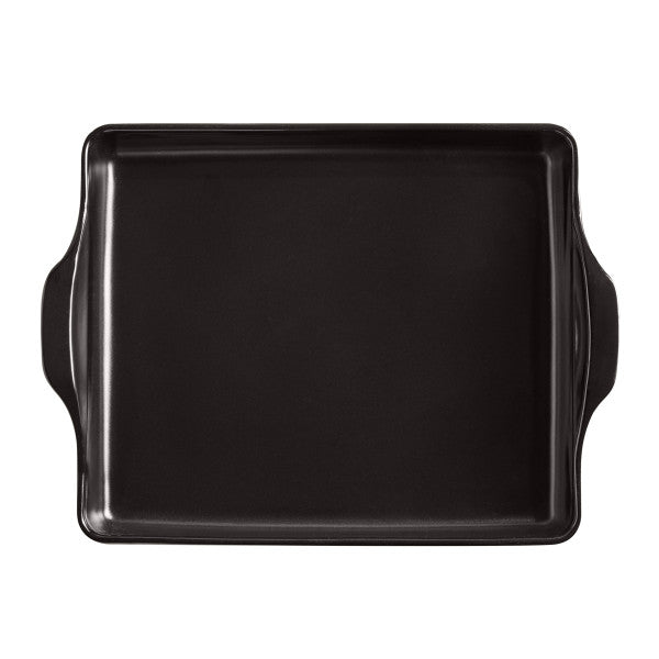 Emile Henry Focaccia Bread Baker - Charcoal - 2