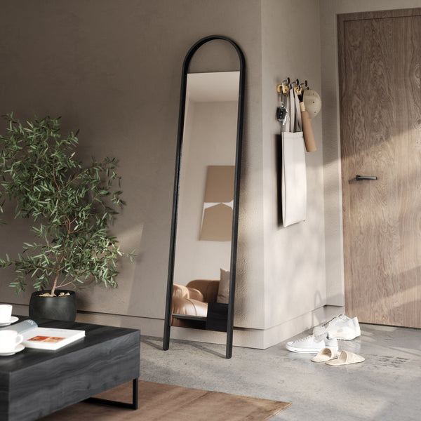 Umbra Bellwood Leaning Mirror - Black - 2