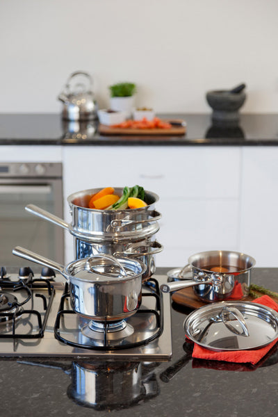 Essteele Per Vita Stainless Steel Saucepan - 14cm/1.2L - 3