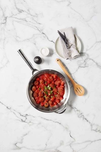 Essteele Stainless Steel Open French Skillet - 24cm - 3