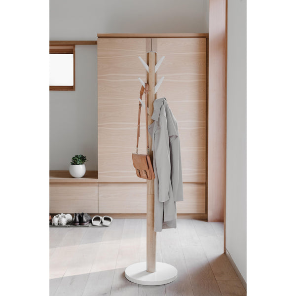 Umbra Flapper Coat Rack - White - 2