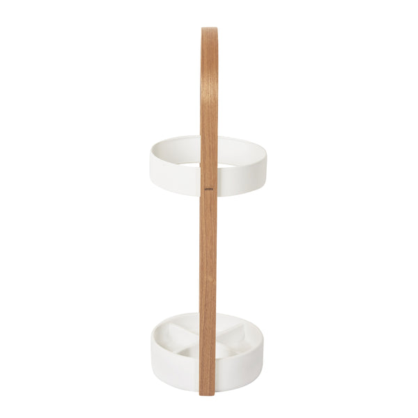 Umbra Bellwood Umbrella Stand - White/Natural - 3