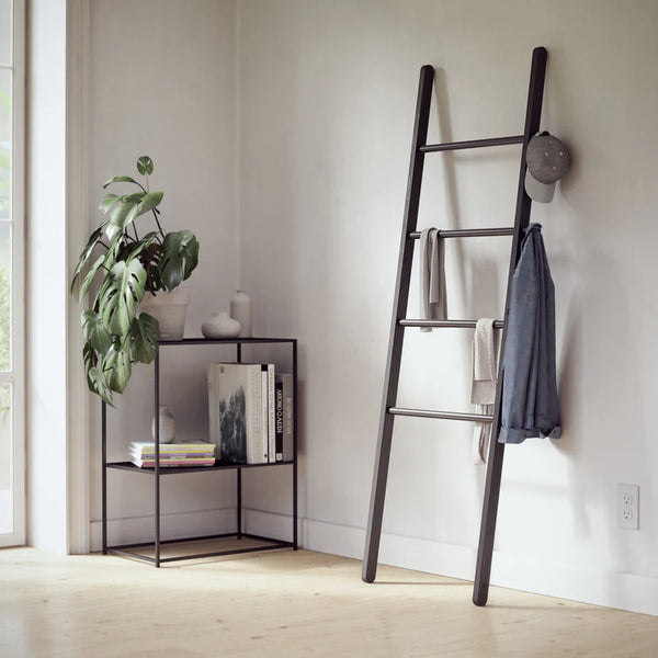 Umbra Leana Ladder Black - 20cm x 1.58cm x 60cm - 2