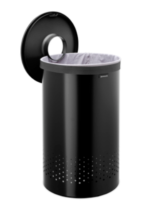 Brabatnia LAUNDRY BIN, 60L, MATT BLACK - 1