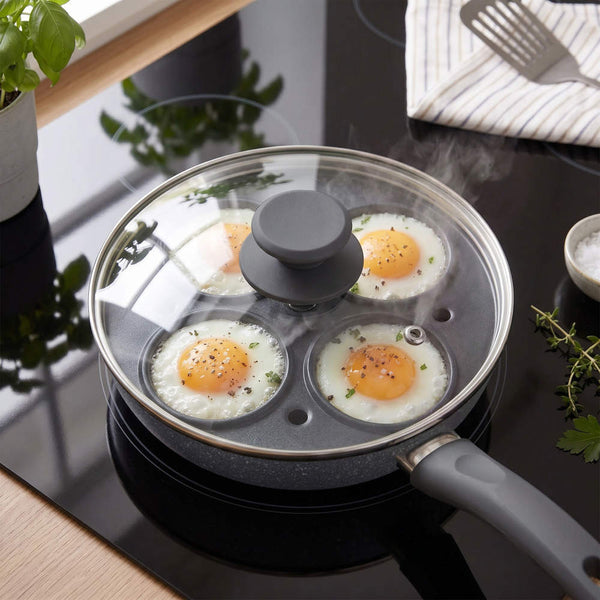 Salter Marblestone The Complete Egg Pan - 4 Eggs - 3
