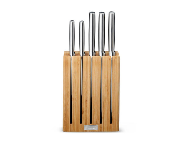 Joseph Joseph Elevate Steel Knives Bamboo Block Set - 5 Piece - 2
