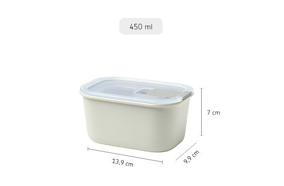 Mepal Easyclip Storage Food Container Nordic White - 450ml - 1