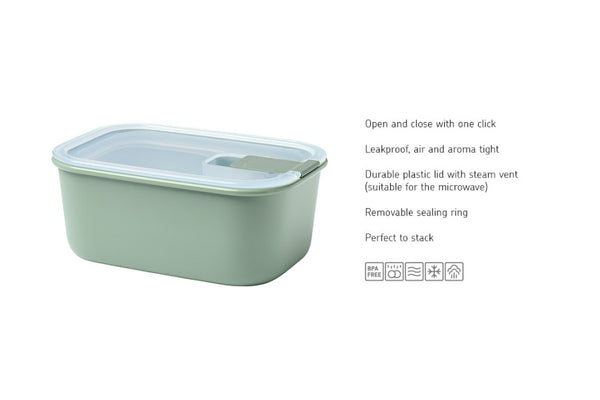 Mepal Easyclip Storage Food Container Nordic Sage - 700ml - 2