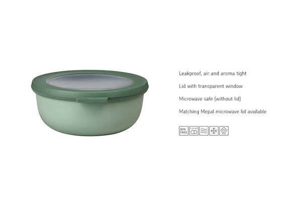 Mepal Cirqula Round Nordic Sage - 750ml - 1