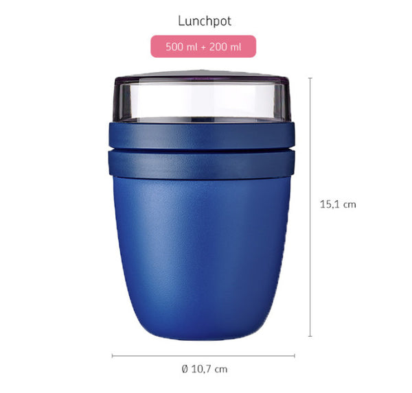 Mepal Lunch Pot Ellipse Vivid Blue - 200ml - 2
