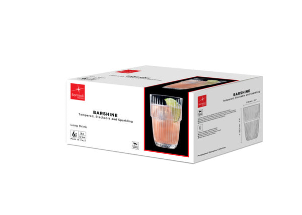Bormioli Rocco Oxford HIBall Glass Set of 6 - 380ml - 1